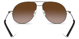 Shop Moncler Flyze Unisex Pilot Sunglasses in Matte Anthracite online.