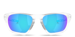 Oakley Lateralis Rectangle Sunglasses in Clear – Product Photo 1
