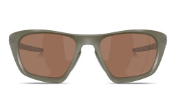 Oakley Lateralis Rectangle Sunglasses in Matte Green – Product Photo 1