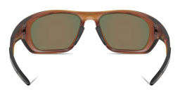 Shop Oakley Lateralis Kylian Mbappé Signature Series Rectangle Sunglasses in Brown online.