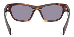 PRADA Triangle Logo Butterfly Sunglasses in Classic Tortoise – Product Photo 4