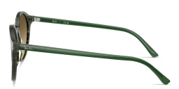 Ray-Ban Bernard Unisex Panthos Sunglasses in Transparent Shade Fantasy Green – Product Photo 3