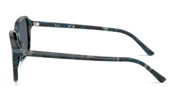 Ray-Ban Raimond Unisex Square Sunglasses in Transparent Fantasy Blue Grey – Product Photo 3