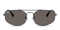 Shop Ray-Ban Explorer 5 Unisex Irregular Sunglasses in Black online.