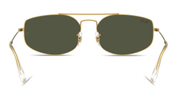 Shop Ray-Ban Explorer 5 Unisex Irregular Sunglasses in Legend Gold online.
