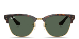 Ray-Ban Clubmaster Reverse Unisex Square Sunglasses in Havana – Product Photo 1