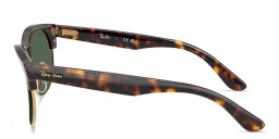 Ray-Ban Clubmaster Reverse Unisex Square Sunglasses in Havana – Product Photo 3