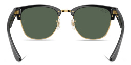 Shop Ray-Ban Clubmaster Reverse Unisex Square Sunglasses in Black Ok Arista online.