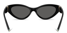 TIFFANY Tiffany T Oval Sunglasses in Black – Product Photo 4
