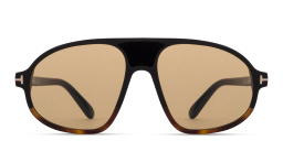 TOM FORD Erol Pilot Sunglasses in Havana – Product Photo 1
