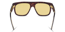 Shop TOM FORD Icon Pilot Sunglasses in Havana online.