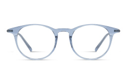 Shop MONOSTROM Panthos Eyeglasses in Transparent Blue online.