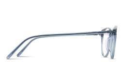 Shop MONOSTROM Panthos Eyeglasses in Transparent Blue online.