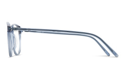 Shop MONOSTROM Panthos Eyeglasses in Transparent Blue online.