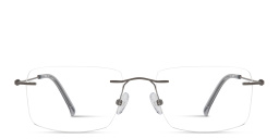 تسوق نظارات طبية مستطيلة واسعة بدون إطار MONOSTROM بلون رصاصي أونلاين.