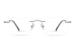 Wide Rimless Rectangle Eyeglasses من MONOSTROM بلون فضي - صورة المنتج 1