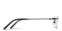 Shop MONOSTROM Rimless Rectangle Eyeglasses in Black online.