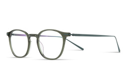 Shop MONOSTROM Panthos Eyeglasses in Transparent Green online.