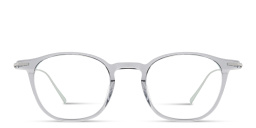 Shop MONOSTROM Panthos Eyeglasses in Transparent Grey online.