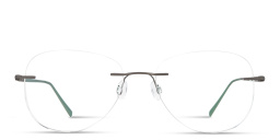 Rimless Wide Aviator Eyeglasses من MONOSTROM بلون رصاصي - صورة المنتج 1