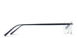 تسوق نظارات طبية مستطيلة بدون إطار MONOSTROM بلون أزرق أونلاين.