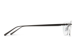 Shop MONOSTROM Rimless Wide Irregular Eyeglasses in Grey online.