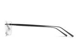 Shop MONOSTROM Rimless Wide Irregular Eyeglasses in Grey online.