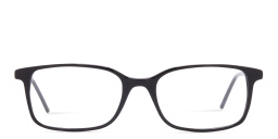 EYE'M Rectangle Eyeglasses in Black – Product Photo 1