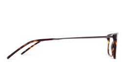 EYE'M Rectangle Eyeglasses in Tortoise – Product Photo 3