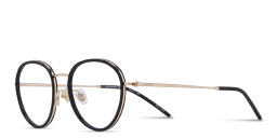 EYE'M Panthos Eyeglasses in Gold – Product Photo 2