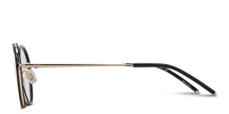 EYE'M Panthos Eyeglasses in Gold – Product Photo 4