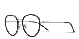Shop EYE'M Panthos Eyeglasses in Silver online.