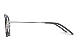 Shop EYE'M Panthos Eyeglasses in Silver online.