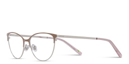 EYE'M Cat-Eye Eyeglasses in Gold – Product Photo 2