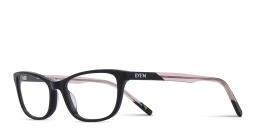 Shop EYE'M Rectangle Eyeglasses in Black online.