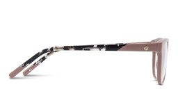 Shop EYE'M Pillow Eyeglasses in Beige online.