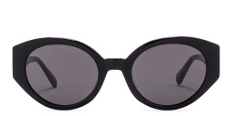 EYE'M Cat-Eye Sunglasses in Black – Product Photo 1