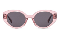 نظارات شمسية طراز كات آي من EYE'M بلون خوخي شفاف - صورة المنتج 1