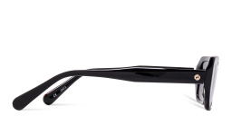 تسوق نظارات شمسية مستطيلة EYE'M بلون أسود أونلاين.