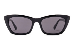 EYE'M Cat-Eye Sunglasses in Black – Product Photo 1