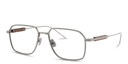 BRUNELLO CUCCINELLI Sartorial Sunset Rectangle Eyeglasses in Pewter – Product Photo 2