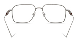 BRUNELLO CUCCINELLI Sartorial Sunset Rectangle Eyeglasses in Pewter – Product Photo 4