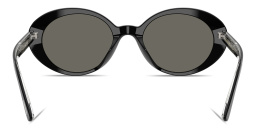 تسوق نظارات شمسية لومار بإطار بيضاوي أوليفر بيبلز بلون أسود أونلاين.