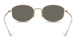 تسوق نظارات شمسية إيسترا بإطار بيضاوي للجنسين أوليفر بيبلز بلون ذهبي ناعم أونلاين.