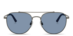 OLIVER PEOPLES R-10 Unisex Pilot Sunglasses in Pewter – Product Photo 1