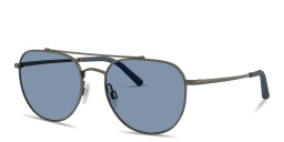 OLIVER PEOPLES R-10 Unisex Pilot Sunglasses in Pewter – Product Photo 2
