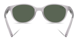 Shop Ray-Ban Junior Kids Bio-Based Square Sunglasses in Transparent Grey online.