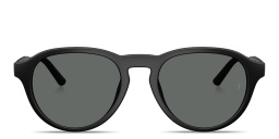 نظارات شمسية آر-8 طراز بانتوس للجنسين من أوليفر بيبلز بلون أسود شبه مطفي - صورة المنتج 1