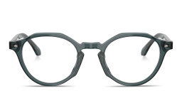 Armani Code Panthos Eyeglasses من جورجو أرماني بلون رمادي شفاف - صورة المنتج 1