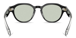 Shop BRUNELLO CUCINELLI Iconic Meridian Round Eyeglasses in Black online.